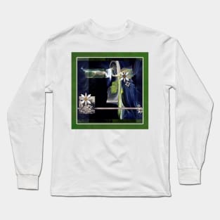 Ethereal Daisy Abstract Long Sleeve T-Shirt